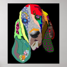Poster $26,95 del arte del perro de caza