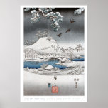 Poster 2 del paisaje de la nieve