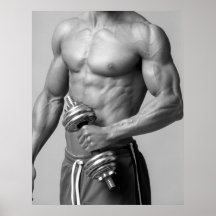 Poster #45456 de la pared del gimnasio