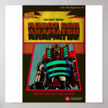 Poster 7 de Akamatsu de dios del robot