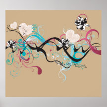 Poster abstracto