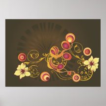 Poster abstracto