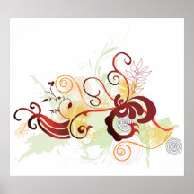 Poster abstracto