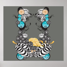 Poster abstracto