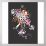 Poster abstracto