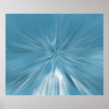 poster abstracto estrellado azul claro