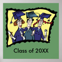 Poster adaptable de la graduación