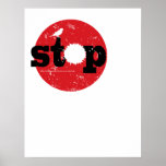 Poster anti de la protesta de la guerra