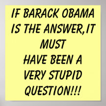 POSTER ANTI DE OBAMA