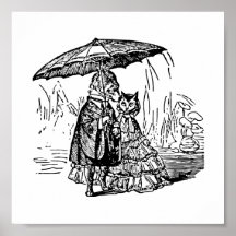 Poster-Apenas para Niño-En la lluvia