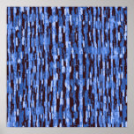 Poster azul y negro cuadrado del fondo del camufla