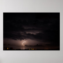 Poster bifurcado del relámpago