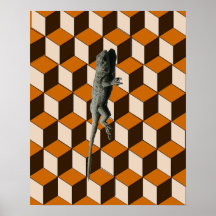 Poster - bloques que suben del lagarto