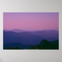 Poster Blue Ridge Mountains - Carolina del Norte…