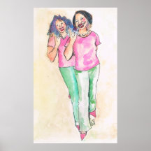 Poster bonito del chica