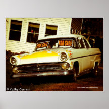 Poster clásico del coche 40