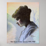 Poster color de rosa de Emma Hodges Quinn