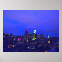 Poster con el ot Philadelphia de la opinión de la 