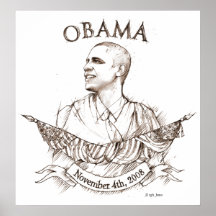 Poster conmemorativo de Obama