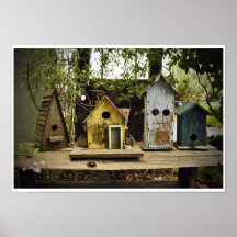 Poster de 4 casas del pájaro