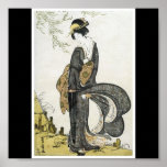 Poster de C. de pintura japonesa 1805
