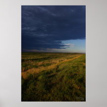Poster de Cloudscape de la pradera