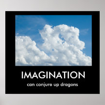 Poster de Demotivational de la imaginación