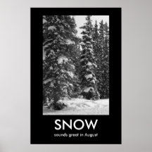 Poster de Demotivational de la NIEVE