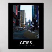 Poster de Demotivational de las CIUDADES