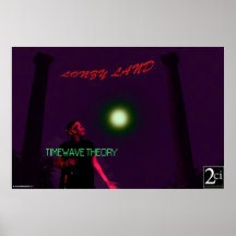 Poster de encargo del álbum de la tierra de Lonzy 