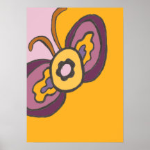 Poster de Flutterfly del bebé
