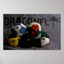 Poster de Footbags de la libélula
