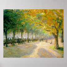 Poster de "Hyde Park" de Pissarro -