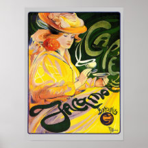 Poster de Jacqmotte del café del ~ de Fernando Tou
