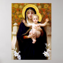 Poster de Jesús de Maria y del bebé
