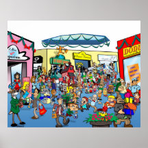 Poster de la alameda de Maineland