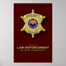 Poster de la aplicación de ley de la ayuda