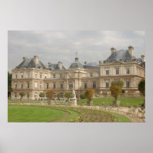 Poster de la arquitectura de París Versalles