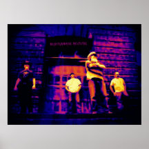 Poster de la banda de BHR - 31x23 grande