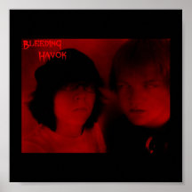 Poster de la banda de Havok de la sangría