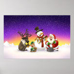 Poster de la banda de jarro del navidad
