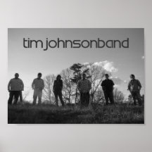 Poster de la banda de Tim Johnson