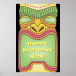 Poster de la bandera del Bbq del cumpleaños del te