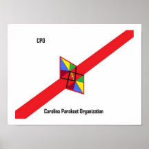 Poster de la bandera del CPO