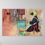 Poster de la bella arte del ruibarbo de la peladur