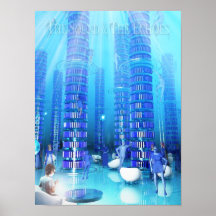 Poster de la biblioteca de la fantasía