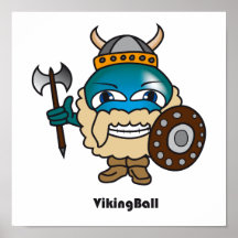 Poster de la bola de Viking