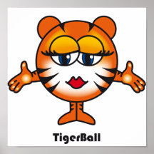 Poster de la bola del tigre