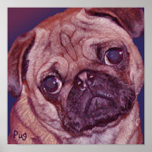 Poster de la cara SM del perrito del barro amasado
