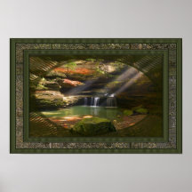 Poster de la cascada